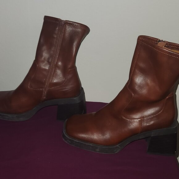 Asos Boots Design eMotive Brown Size 9 - Picture 4 of 6